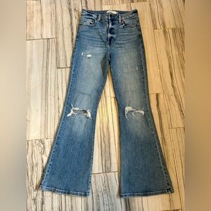 Hidden Happi High Rise Flare Stretch Jean